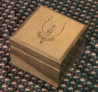 Walnut/Cedar of Lebanon Music Box